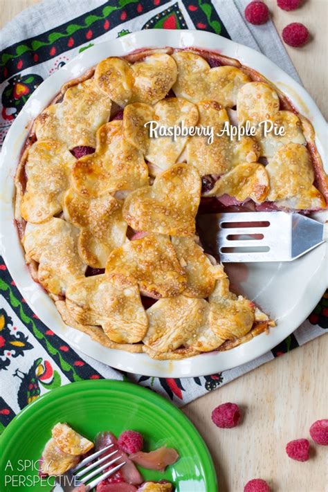 Raspberry Apple Pie - A Spicy Perspective