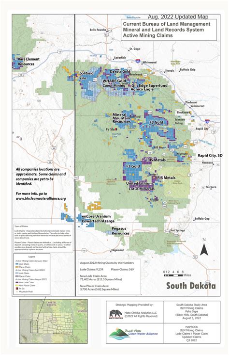 Updated Mining Claims Map – Now Shows 202,000 Acres Are Under Attack in the Black Hills – Black ...