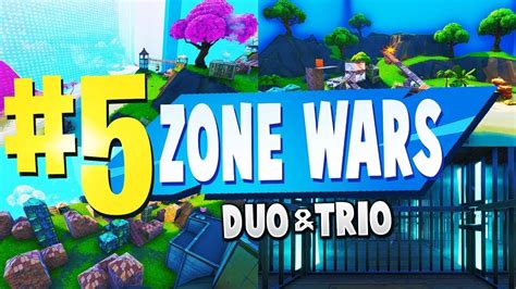 TOP 5 BEST DUO & TRIO Zone Wars Creative Maps In Fortnite | Fortnite ...