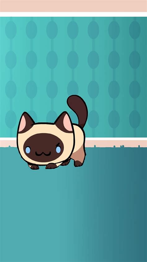 Siamese cat, cute, the cat game, HD phone wallpaper | Peakpx