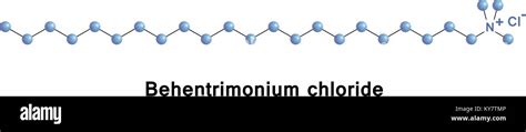 Behentrimonium chloride molecule Stock Vector Image & Art - Alamy