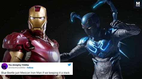 Twitter Calls Blue Beetle 'Mexican Iron Man', DC Trailer Trolled For ...