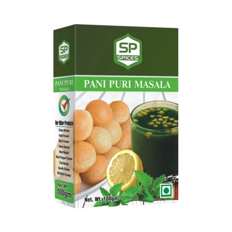 Pani Puri Masala – Swarn Paras Spices – Swad Wahi Jo Mann Bhaye!!