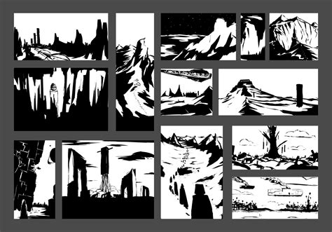 ArtStation - Thumbnail Sketches #1