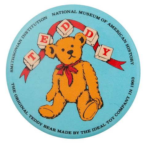 Teddy Bear Blocks | Busy Beaver Button Museum