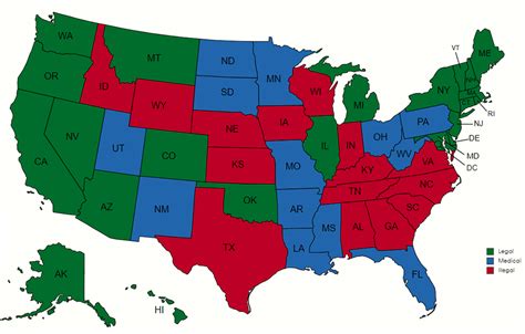 Marijuana Legal States: A State-By-State Map Guide | Marijuana SEO™