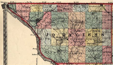 Jo Daviess County, Illinois: Maps and Gazetteers