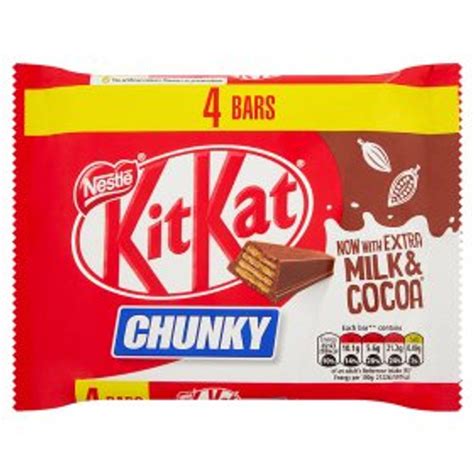 Nestle KitKat Chunky Chocolate Bar 4x40g - Caletoni - International Grocer