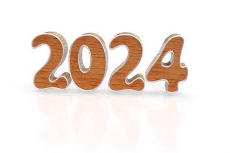 Numbers 2024 In 3D Free Stock Photo - Public Domain Pictures
