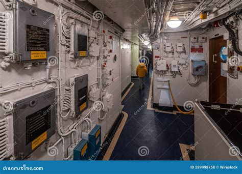 Interior of Royal Yacht Britannia (HMY Britannia), Edinburgh, Scotland ...