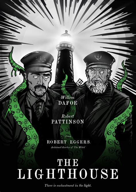 ArtStation - The Lighthouse poster design, Rafael Danesin | Film posters art, Best movie posters ...