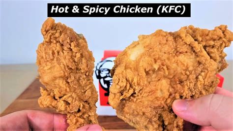 Hot & Spicy Chicken (KFC) - REVIEW - - YouTube