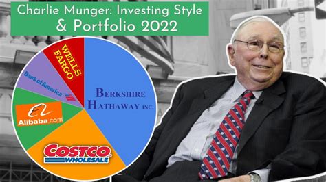 Charlie Munger: Portfolio & Investing Style Explained 2022 - YouTube