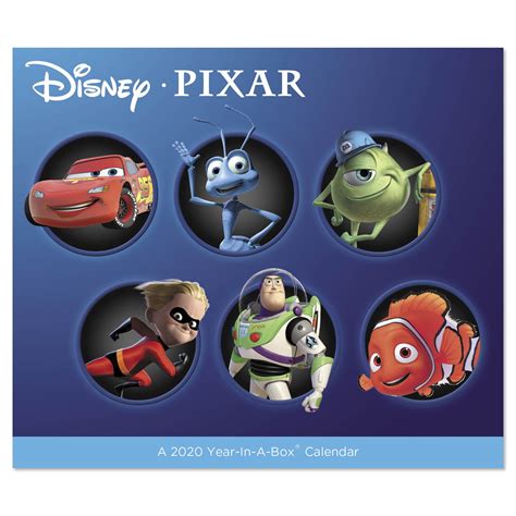 Year-In-A-Box Disney PIXAR Calendar - Calendars - Walmart.com - Walmart.com