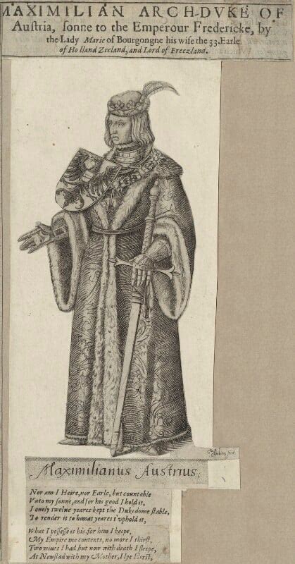 NPG D24119; Maximilian I, Holy Roman Emperor - Portrait - National Portrait Gallery