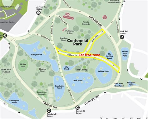 COVID-19: Centennial Park motor vehicle free zones until the 19 of July ...