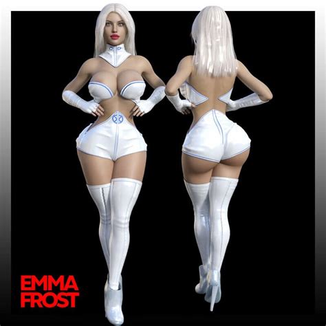 Emma Frost Cosplay - Daz Content by matteoio