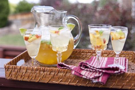 Tequila-Infused Peach Sangria - Muy Bueno Cookbook