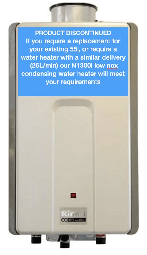 Rinnai Water Heaters (Internal Installation)