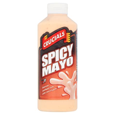 Crucials Spicy Mayo Squeezy Sauce 500ml | Lewis Food Wholesalers