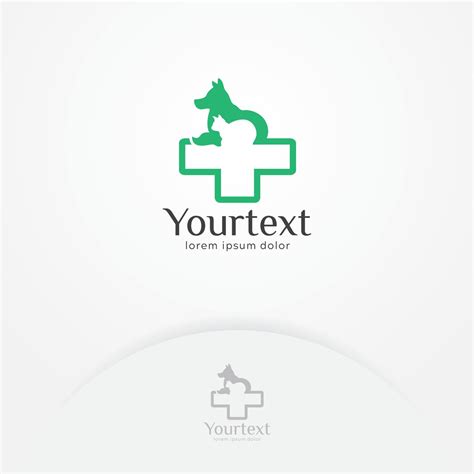 Pet clinic logo design 6788814 Vector Art at Vecteezy