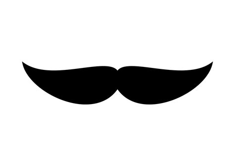 Moustache icon. Moustache vector or clipart. 4721366 Vector Art at Vecteezy