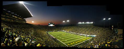 Oregon Ducks Stadium Wallpaper Desktop Background | PixelsTalk.Net