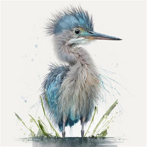 Baby Blue Heron Photograph by Athena Mckinzie - Fine Art America