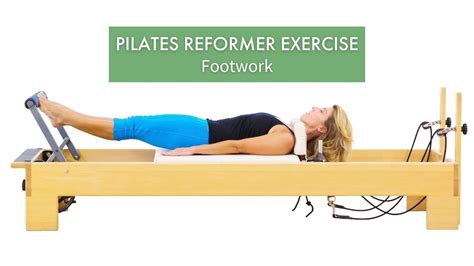 Pilates Reformer Exercise: Footwork | Pilates Anytime - YouTube