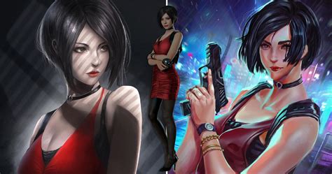 Resident Evil: 10 Pieces Of Ada Wong Fan Art We Love