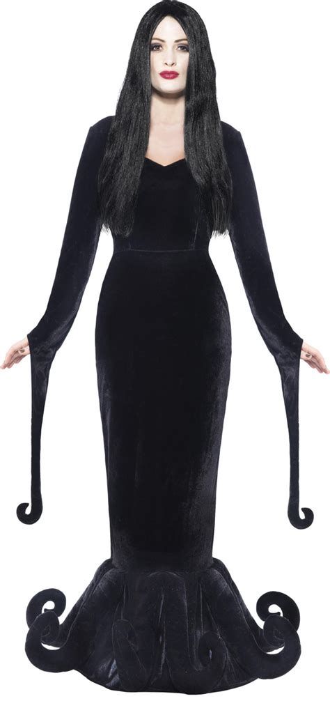 Morticia Addams Costume | All Ladies Halloween Costumes | Mega Fancy Dress