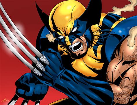 X-Men, Wolverine, Marvel Comics, Claws, Man, Mutant, Logan James ...