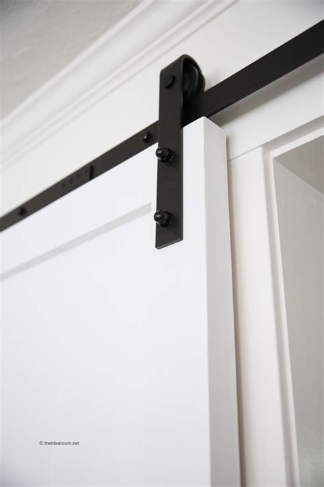 How to Install Barn Door Hardware - The Idea Room