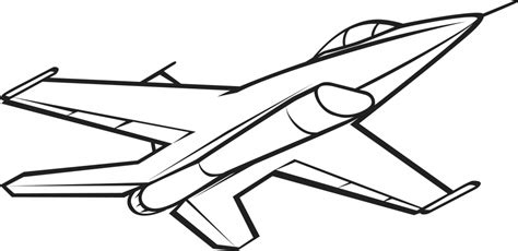 Plane Drawing | Free download on ClipArtMag