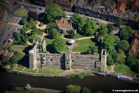 aerial photograph of Newark Castle Nottinghamshire UK Newark Castle ...