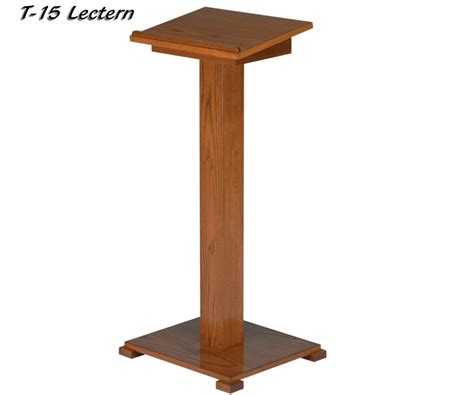 Inexpensive Wood Lectern w/ Storage from Imperial - Church Furniture Partner