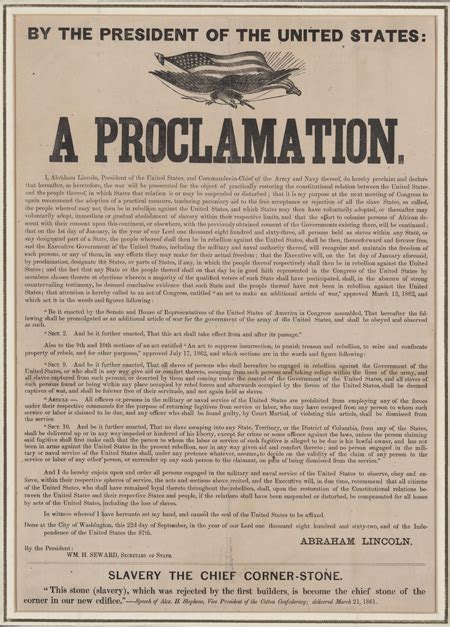 Today in History: The Emancipation Proclamation - TPS-Barat Primary ...