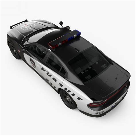 Dodge Charger Police with HQ interior 2015 3D Model $399 - .3ds .c4d ...