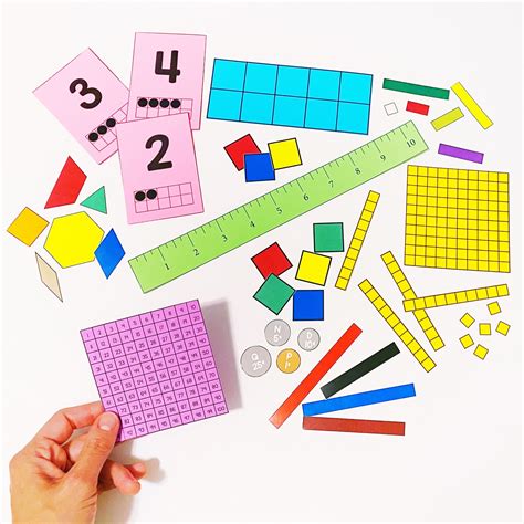 downloadable-math-manipulatives - Teaching with Jillian Starr