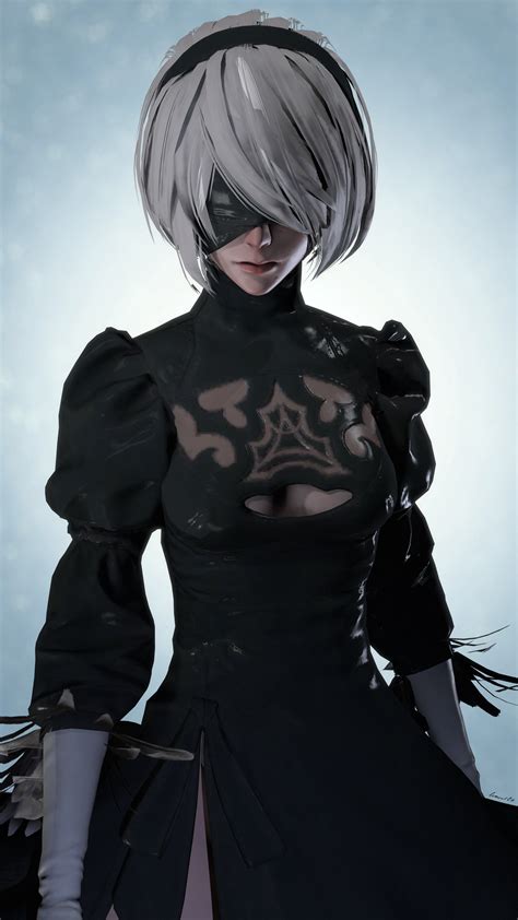 NieR:Automata - YoRHa No.2 Type B (2B) by lemon100 on DeviantArt