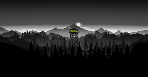 Black And White Fire Watchtower - alittlemisslawyer