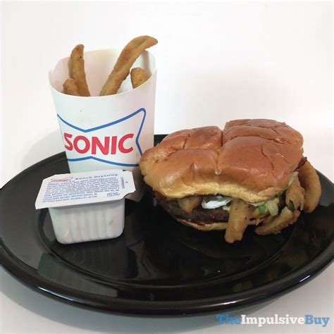 REVIEW: Sonic Big Dill Cheeseburger and Pickle Fries - The Impulsive Buy