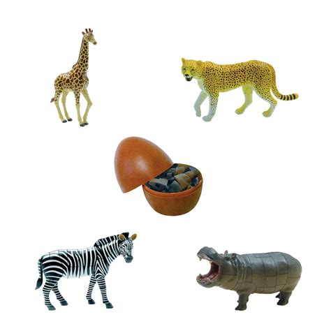 Aliexpress.com : Buy 4pcs 3D Wild Animal Models Toys Set Animal Puzzle ...