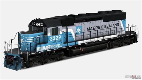 EMD SD40-2 - Maersk | Trainz Store