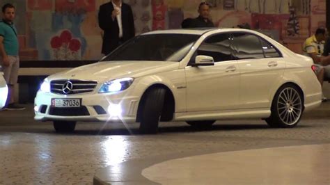 Mercedes C63 AMG - V8 Sound at it's best - hard acceleration - YouTube