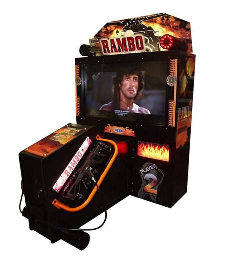 Sega Rambo Deluxe Arcade Machine | Liberty Games