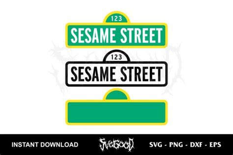 Sesame Street Logo SVG Cricut - SVGGOOD