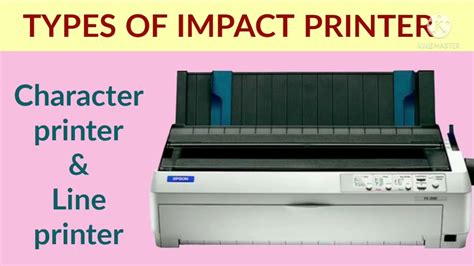 types of impact printers | character printers & line printers | types of character printers ...