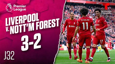 Highlights & Goals | Liverpool v. Nottingham Forest 3-2 | Premier ...