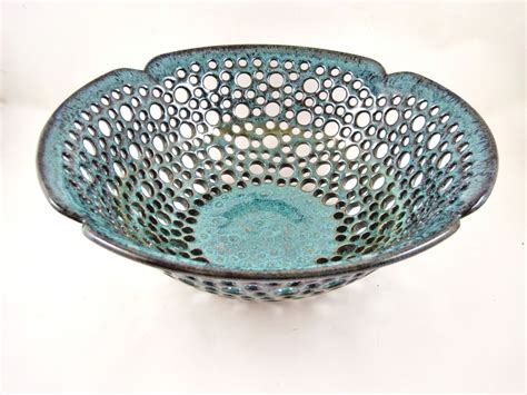 Pottery fruit bowl - Modern home decor | Ning's Pottery